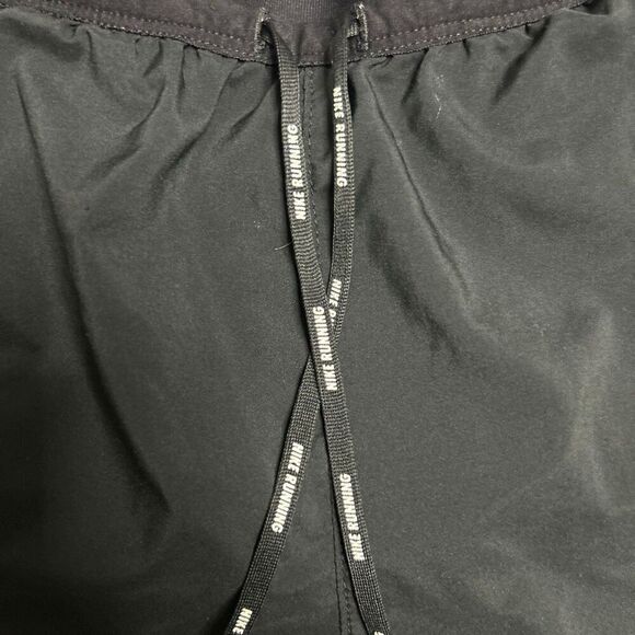 Nike Dri-FIT Black Running Shorts Reflective Logo Men’s Size Small - Picture 5 of 8
